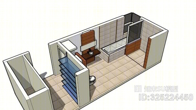 厕所3SU模型下载【ID:325224450】