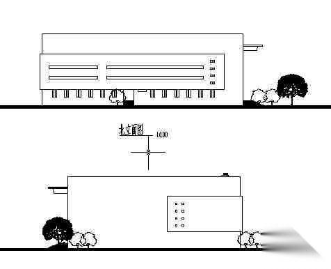 某三层会议中心建筑方案图cad施工图下载【ID:151616126】