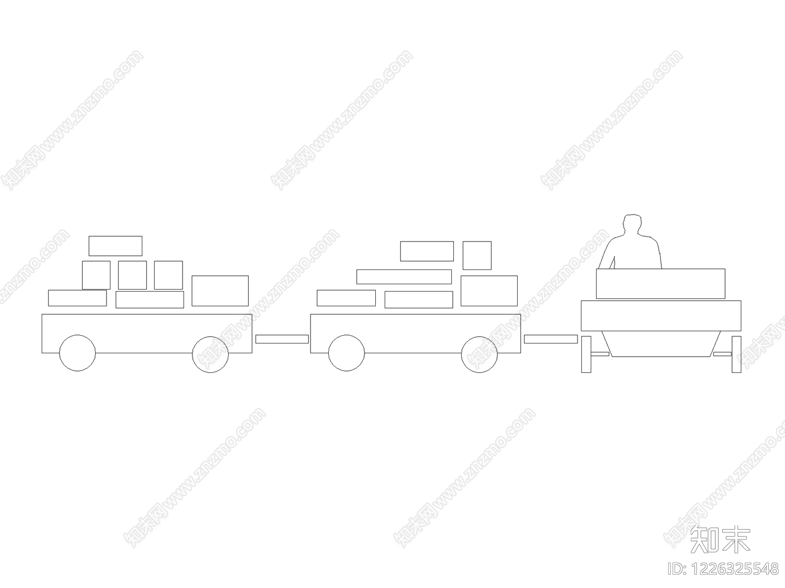 交通工具图库CAD图纸