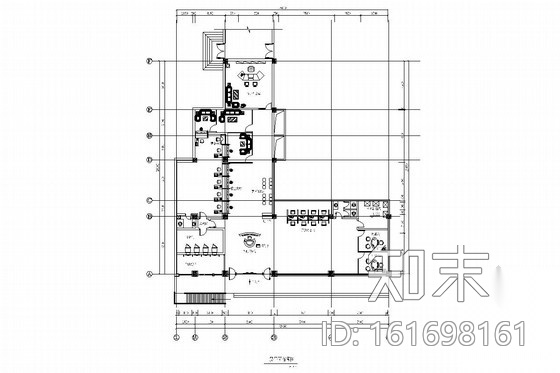 [山西]国有控股金融机构现代营业厅装修施工图（含电气）cad施工图下载【ID:161698161】