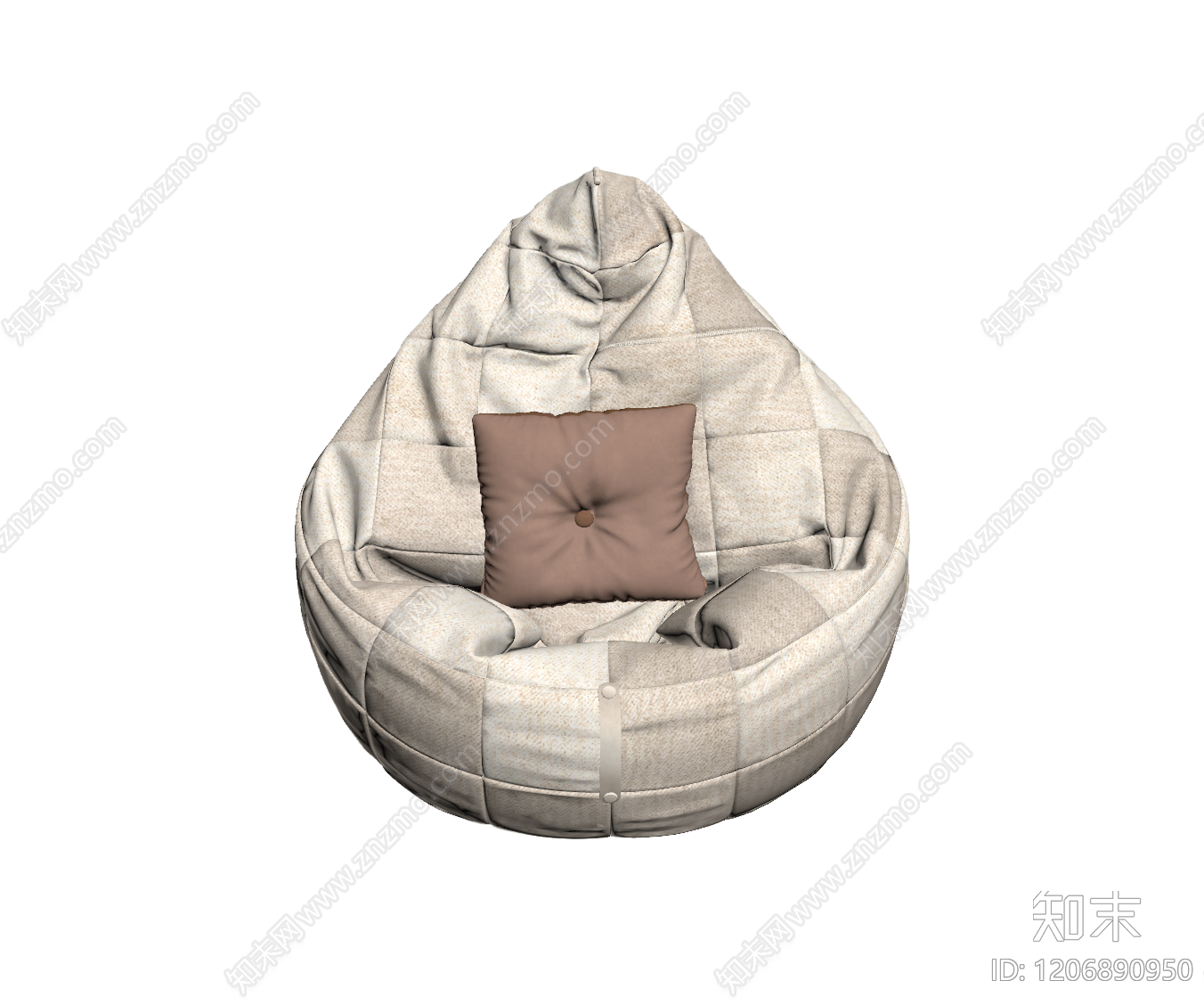 拼布懒人沙发3D模型下载【ID:1206890950】