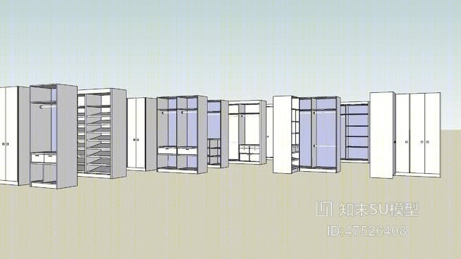 商业裙楼SU模型下载【ID:318179871】