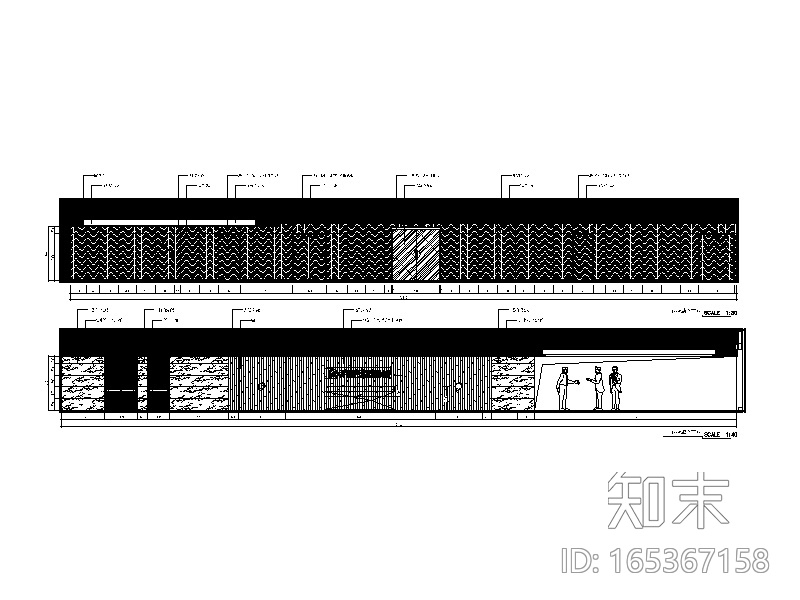 [福建]某集团现代风格办公室设计CAD施工图（含效果图...cad施工图下载【ID:165367158】