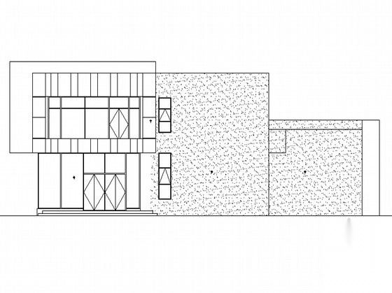 某二层独立式小型办公楼建筑扩初图施工图下载【ID:164870182】