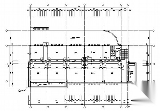某二层独立式小型办公楼建筑扩初图cad施工图下载【ID:164870182】