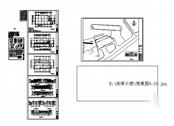 某二层独立式小型办公楼建筑扩初图cad施工图下载【ID:164870182】