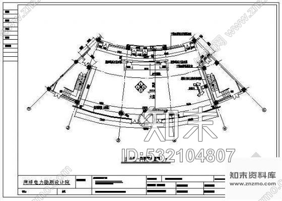 施工图供电生产综合楼大堂装修cad施工图下载【ID:532104807】