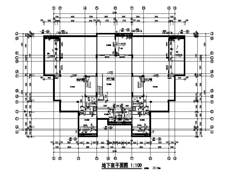 [南京]多层联排式住宅建筑立平面图（含六套方案）施工图下载【ID:149776117】