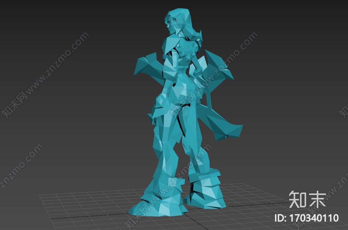 sivir_战争女神711073d打印模型下载【ID:170340110】