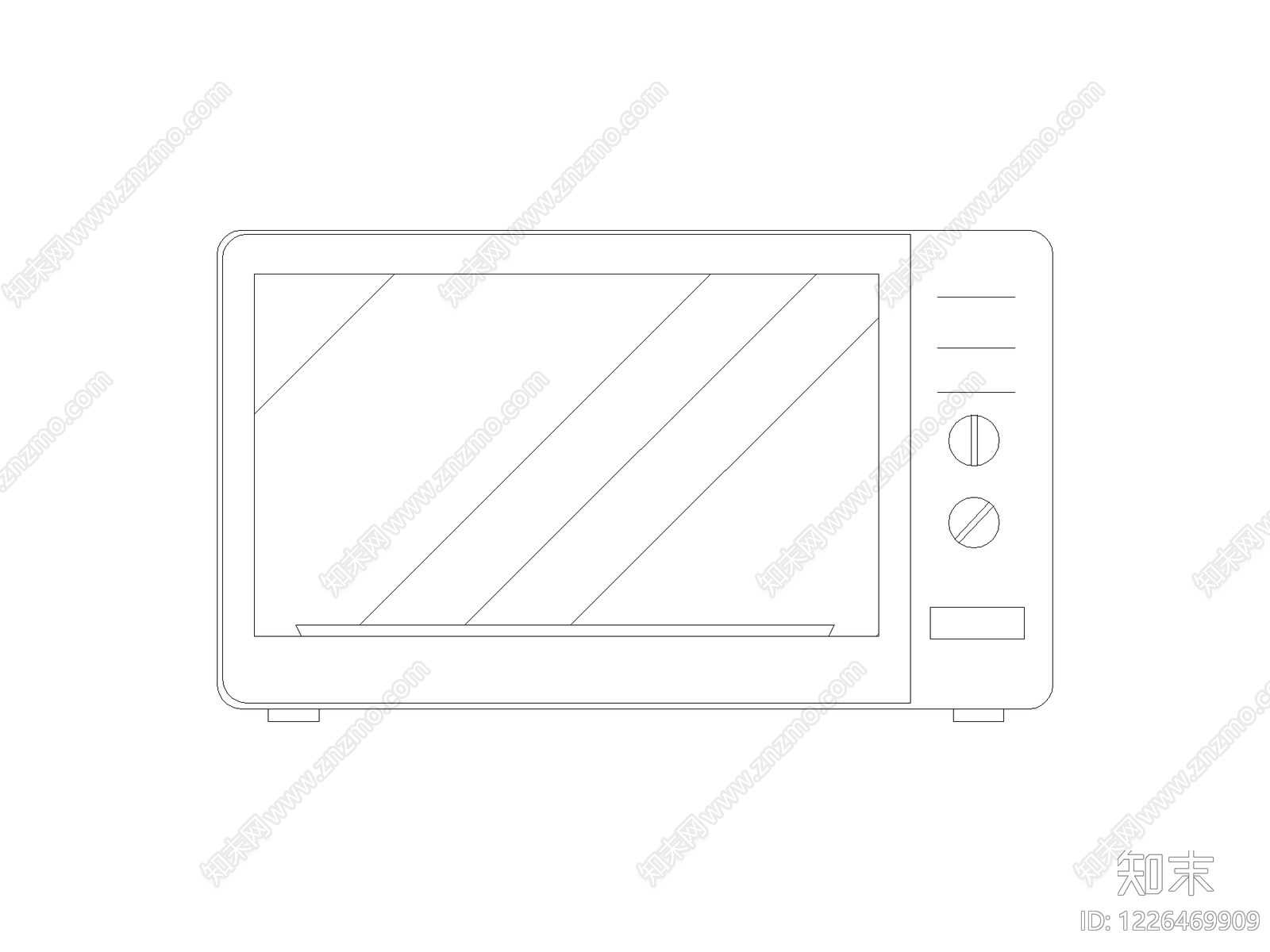 厨房设施cad施工图下载【ID:1226469909】