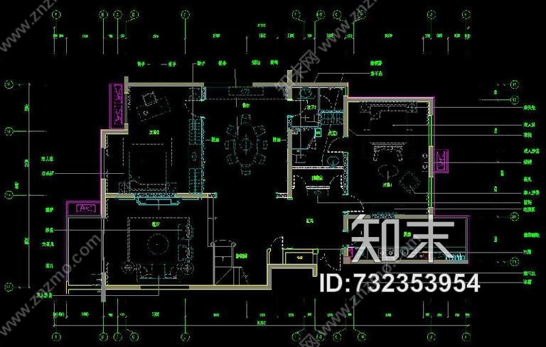 西安晶城秀府·意式cad施工图下载【ID:732353954】