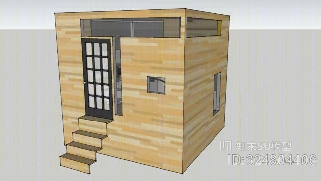 立体方块屋SU模型下载【ID:324804406】