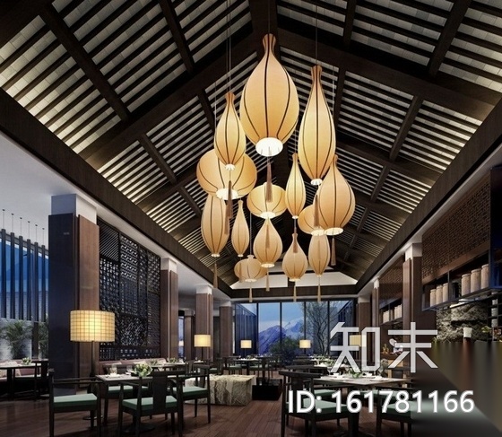 [云南]世界顶级度假酒店装修竣工图（含效果）cad施工图下载【ID:161781166】
