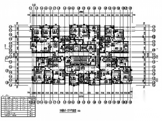 某十九层沿街二梯六户商住楼建筑方案图cad施工图下载【ID:166543180】