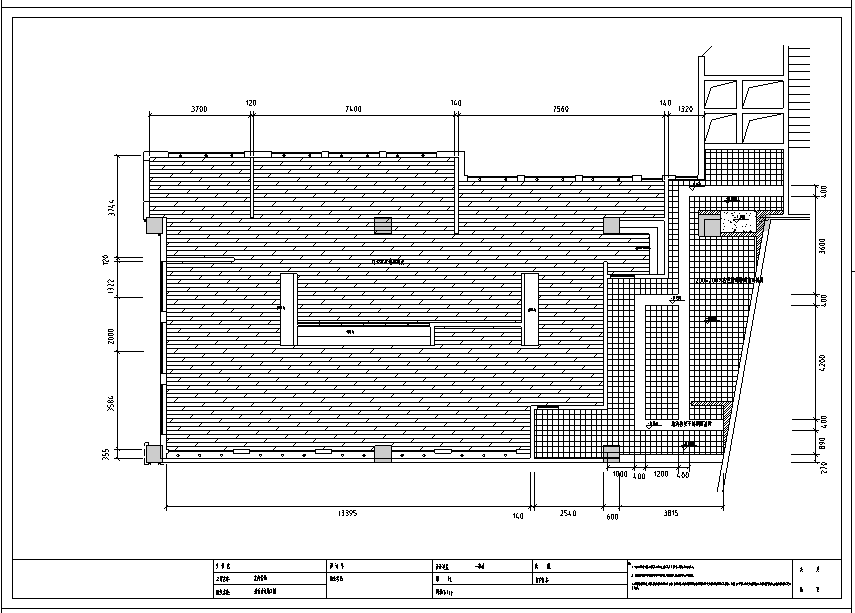 江苏现代中式风格火锅餐厅室内装修设计施工图cad施工图下载【ID:161763194】