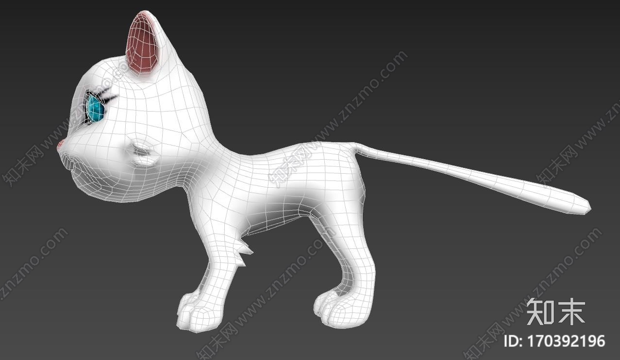 卡通动物CG模型下载【ID:170392196】