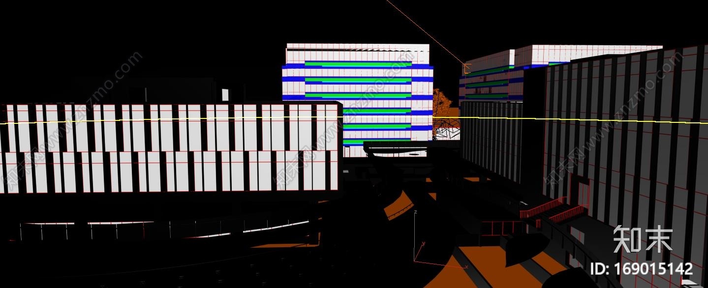 写字楼CG模型下载【ID:169015142】