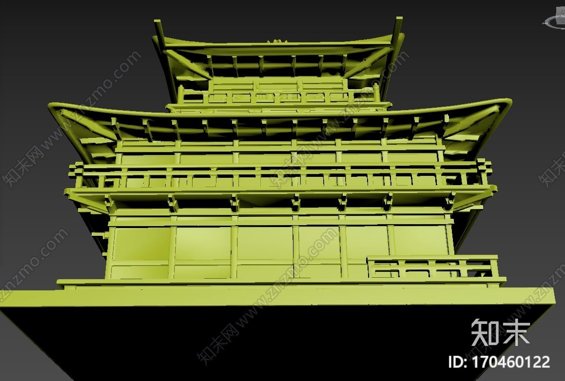 金阁寺%2F鹿苑寺3d打印模型下载【ID:170460122】