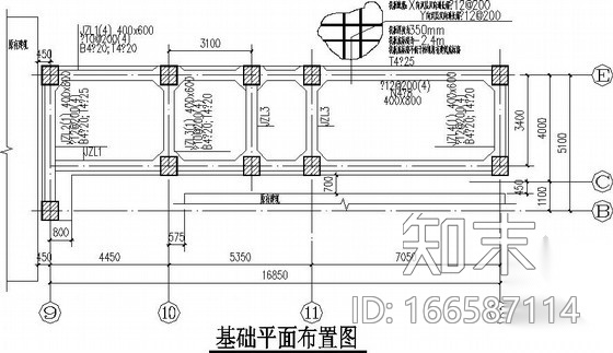 新增厨房餐厅连廊钢结构施工图cad施工图下载【ID:166587114】