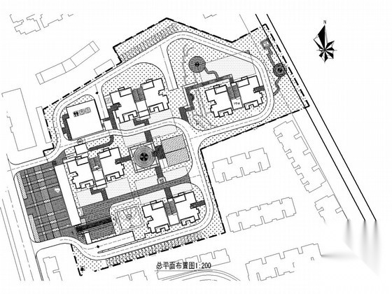 [重庆]高档小区景观工程施工图（附效果图、总平面图）cad施工图下载【ID:161047160】