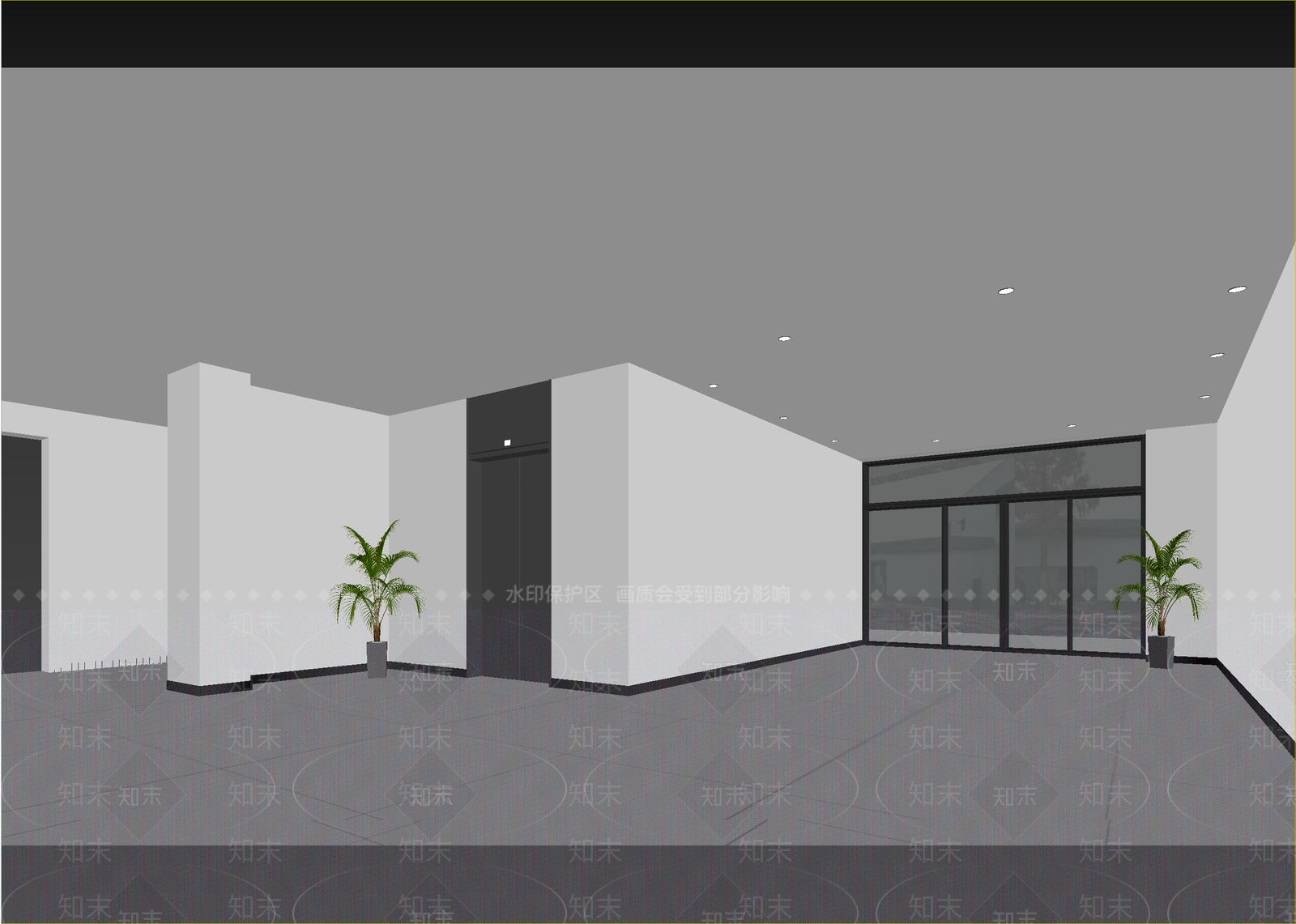 现代大厅3D模型下载【ID:1215043376】