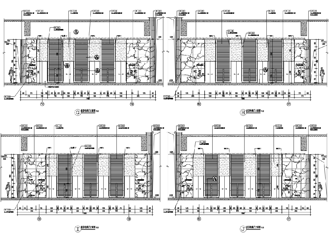 [上海]虹口金融街海伦中心办公楼施工图cad施工图下载【ID:161722122】