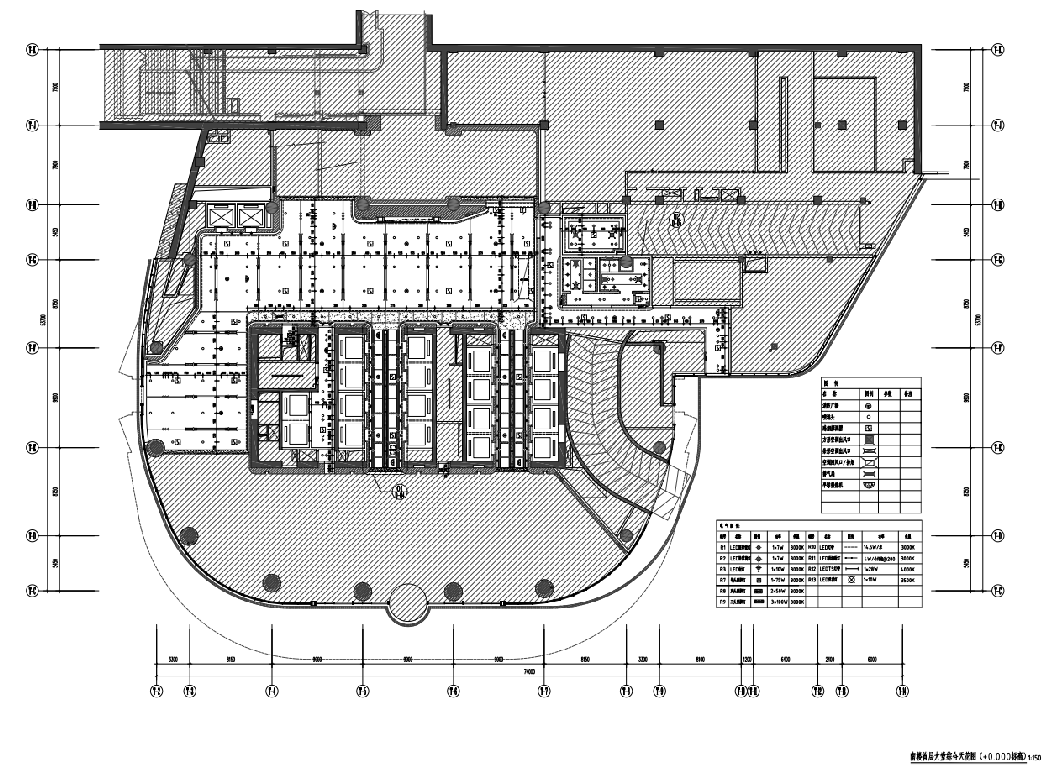 [上海]虹口金融街海伦中心办公楼施工图cad施工图下载【ID:161722122】