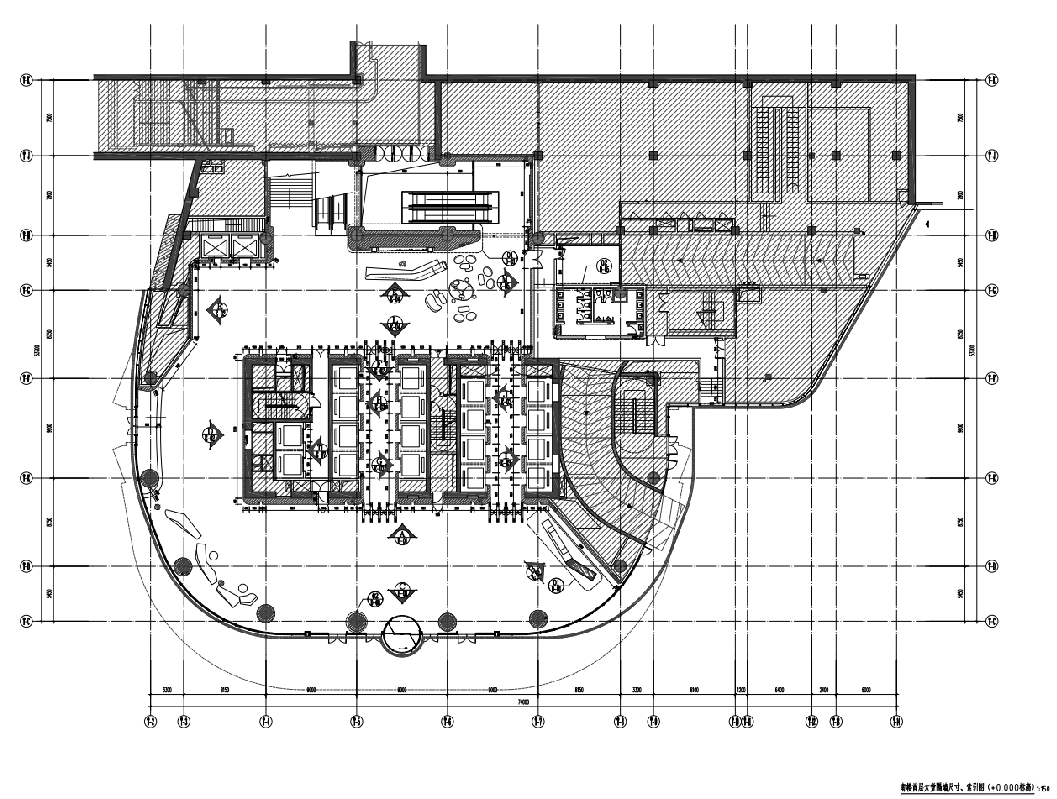 [上海]虹口金融街海伦中心办公楼施工图cad施工图下载【ID:161722122】