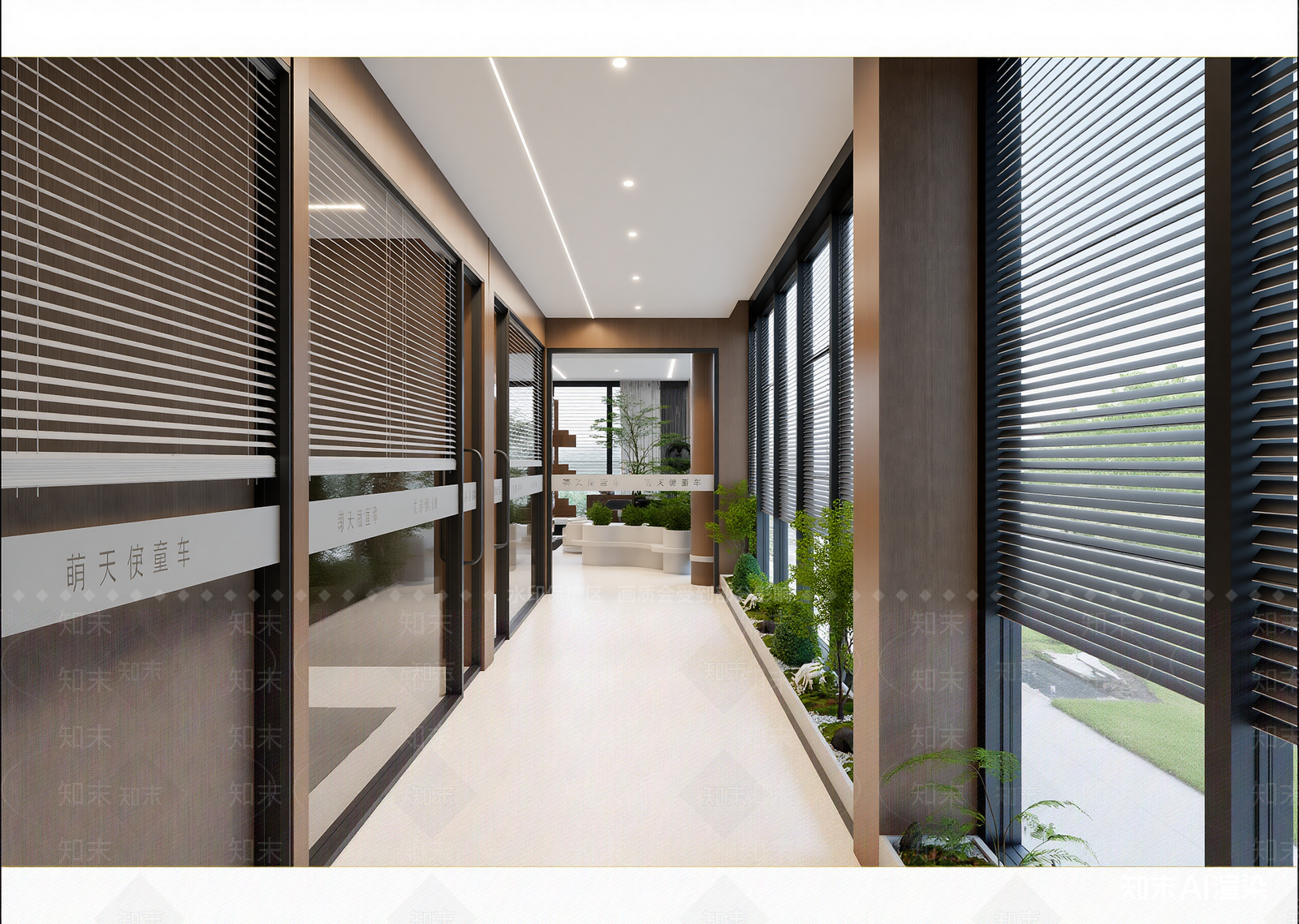 现代走廊3D模型下载【ID:1214721131】