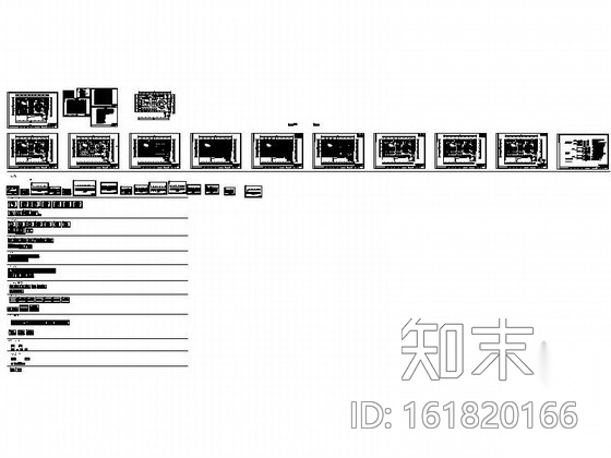 [重庆]经典KTV室内装修图cad施工图下载【ID:161820166】