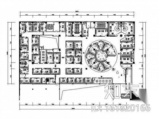 [重庆]经典KTV室内装修图cad施工图下载【ID:161820166】