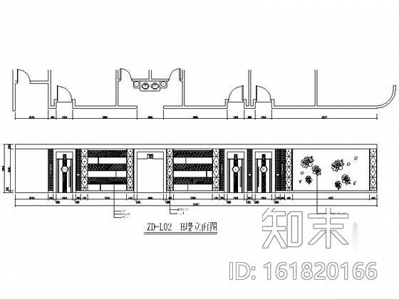 [重庆]经典KTV室内装修图cad施工图下载【ID:161820166】