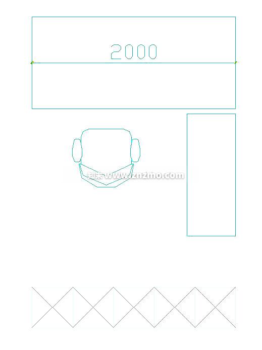 办公桌cad施工图下载【ID:181097107】