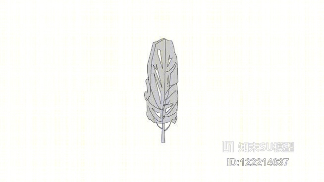 2D草图树6SU模型下载【ID:122214637】