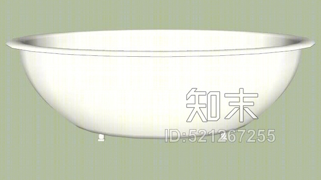浴缸SU模型下载【ID:521267255】
