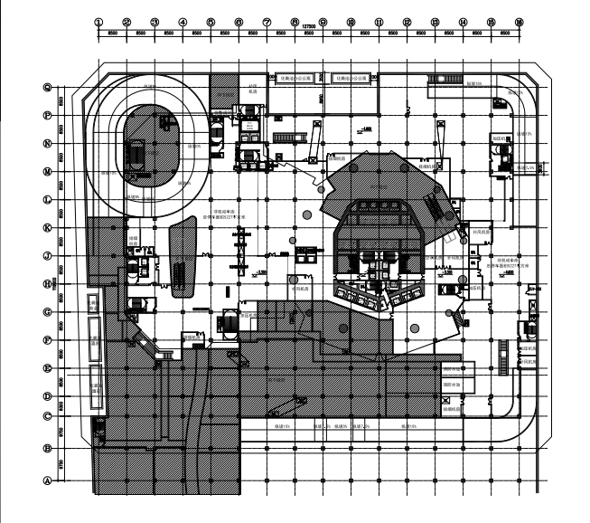 高层恒大城市之光建筑施工图（含水暖电等专业图纸）cad施工图下载【ID:149938193】