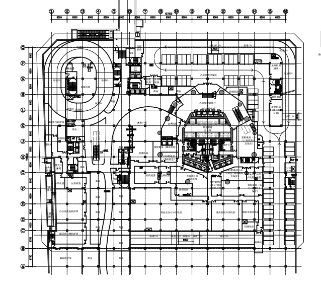 高层恒大城市之光建筑施工图（含水暖电等专业图纸）cad施工图下载【ID:149938193】