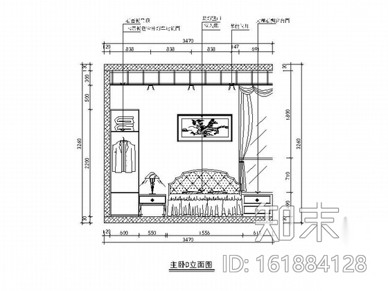 某精品现代时尚三居室装修施工图cad施工图下载【ID:161884128】