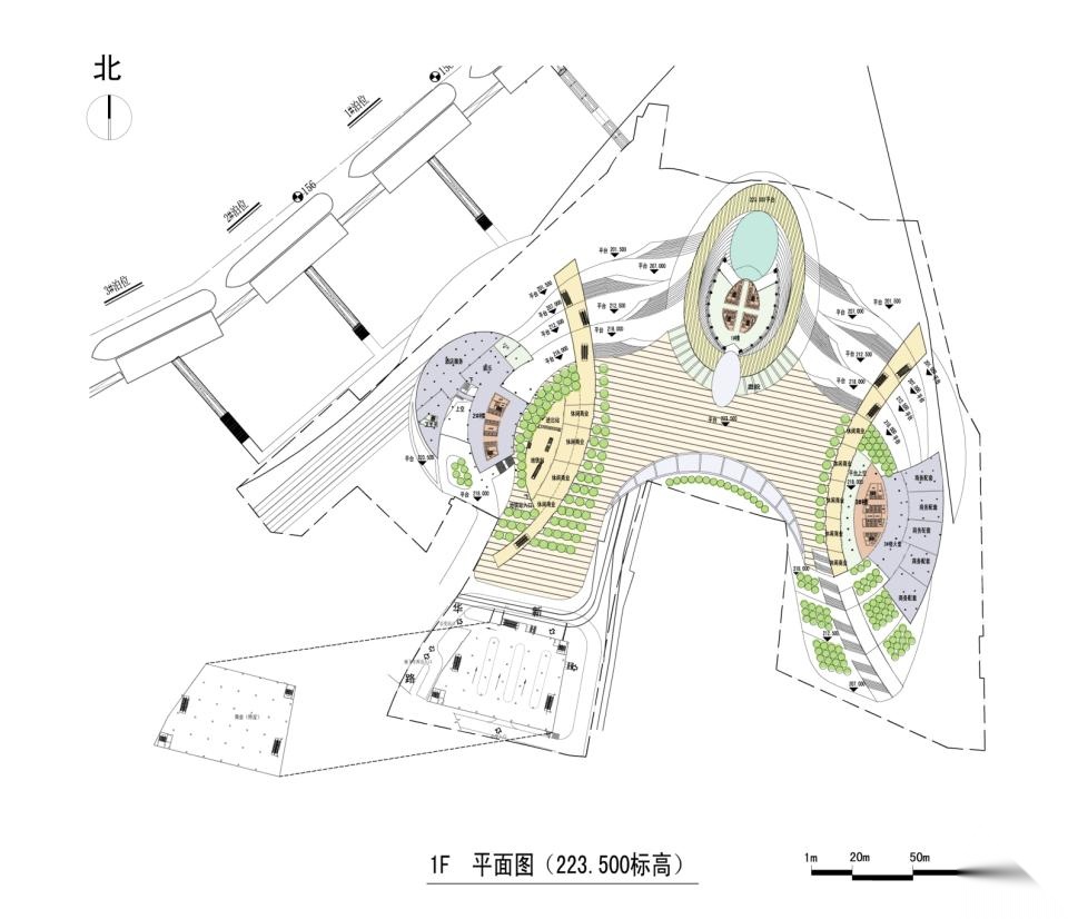 [重庆]超高层生长形态商业综合体建筑设计方案文本（含C...cad施工图下载【ID:165735107】