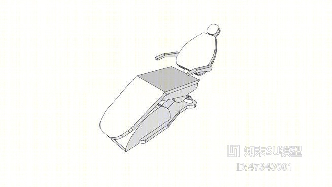 d3310椅，牙科程序，SU模型下载【ID:917810634】