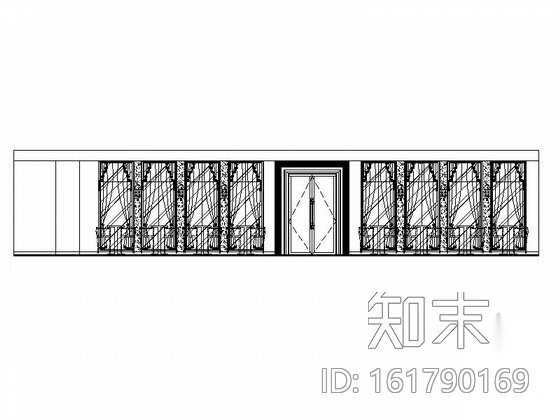 [安徽]时尚休闲酒吧室内装修施工图（含效果图）cad施工图下载【ID:161790169】