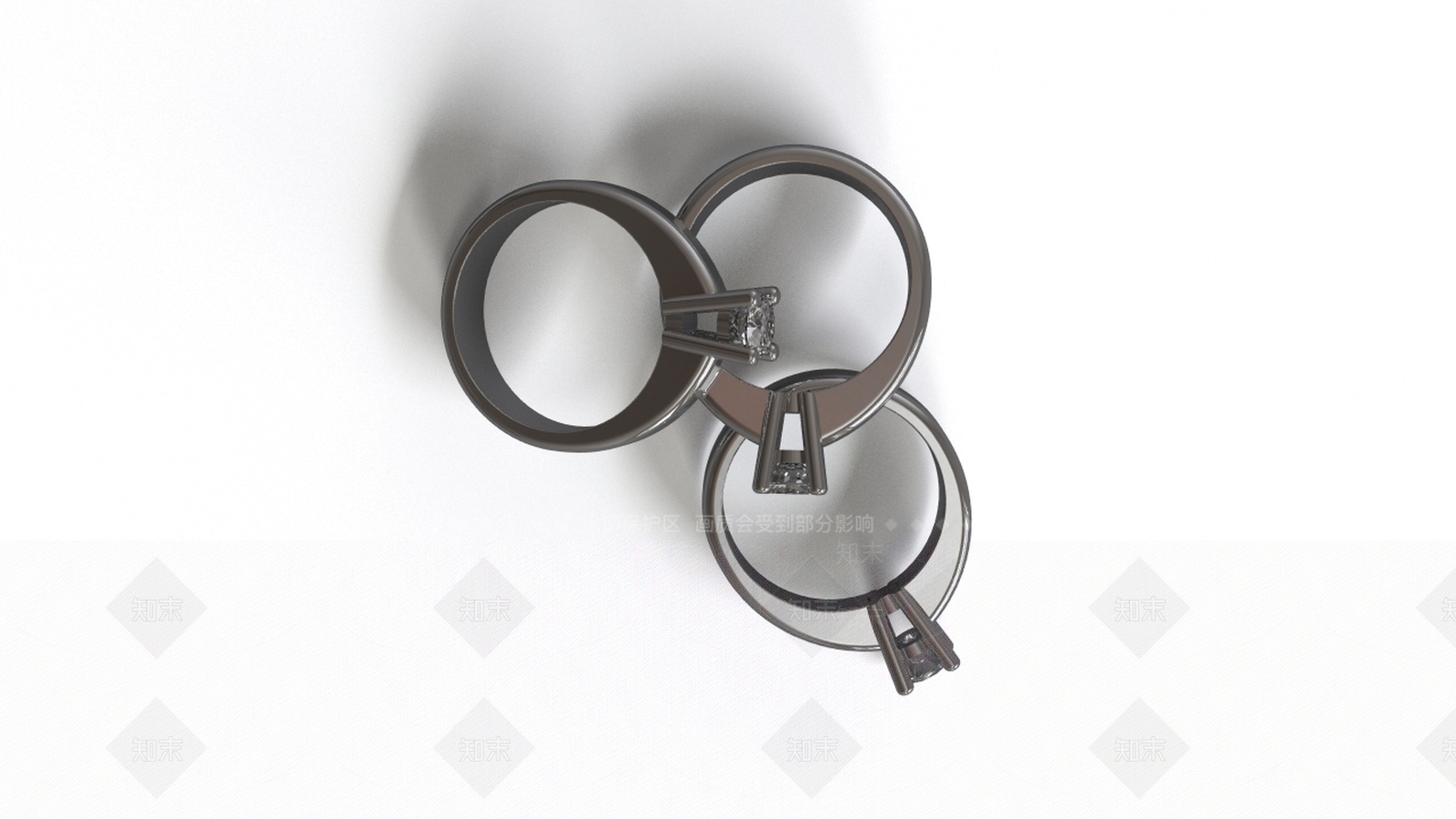 珠宝-接龙戒指3D模型下载【ID:1162572066】