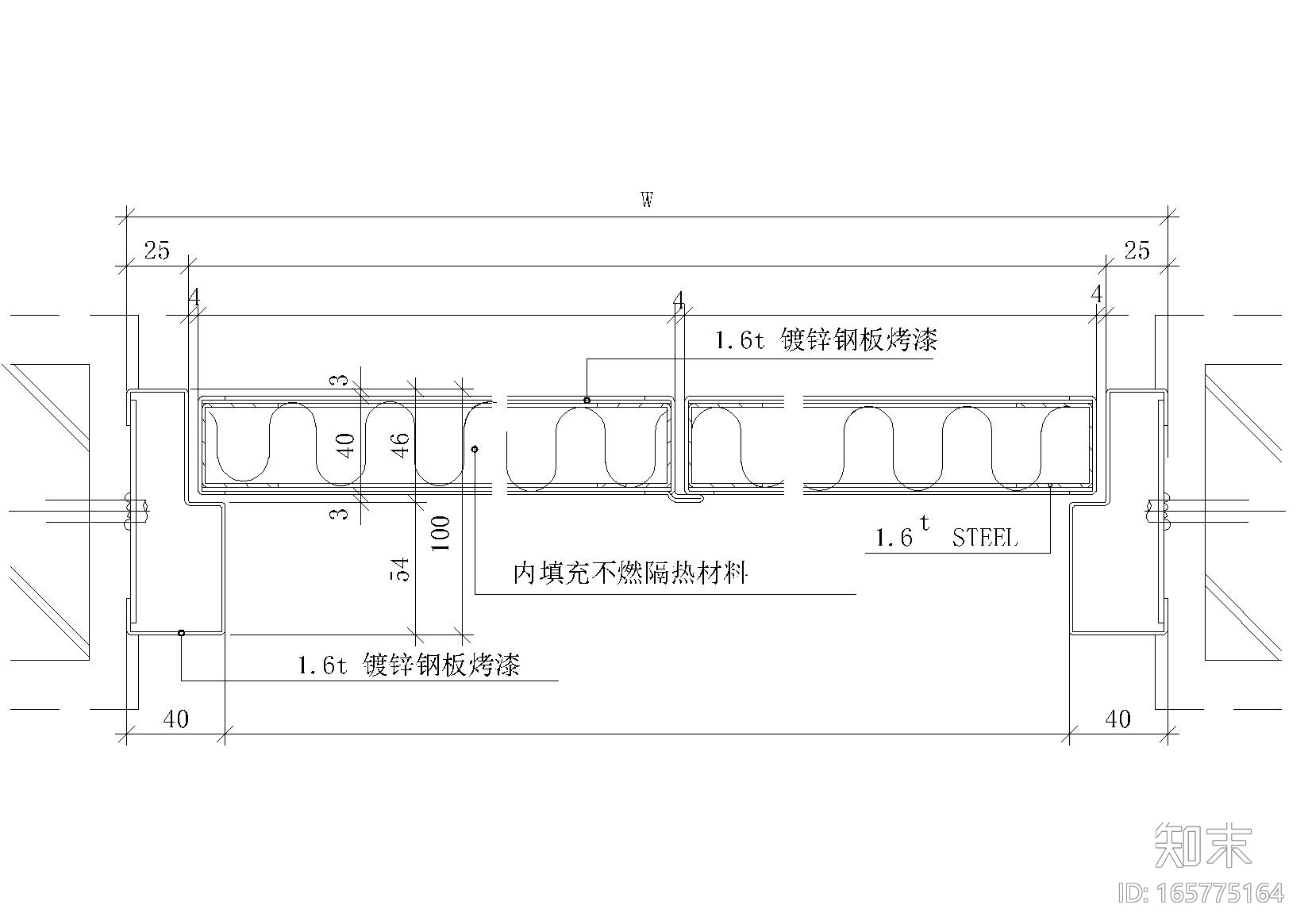 金属门cad施工图下载【ID:165775164】