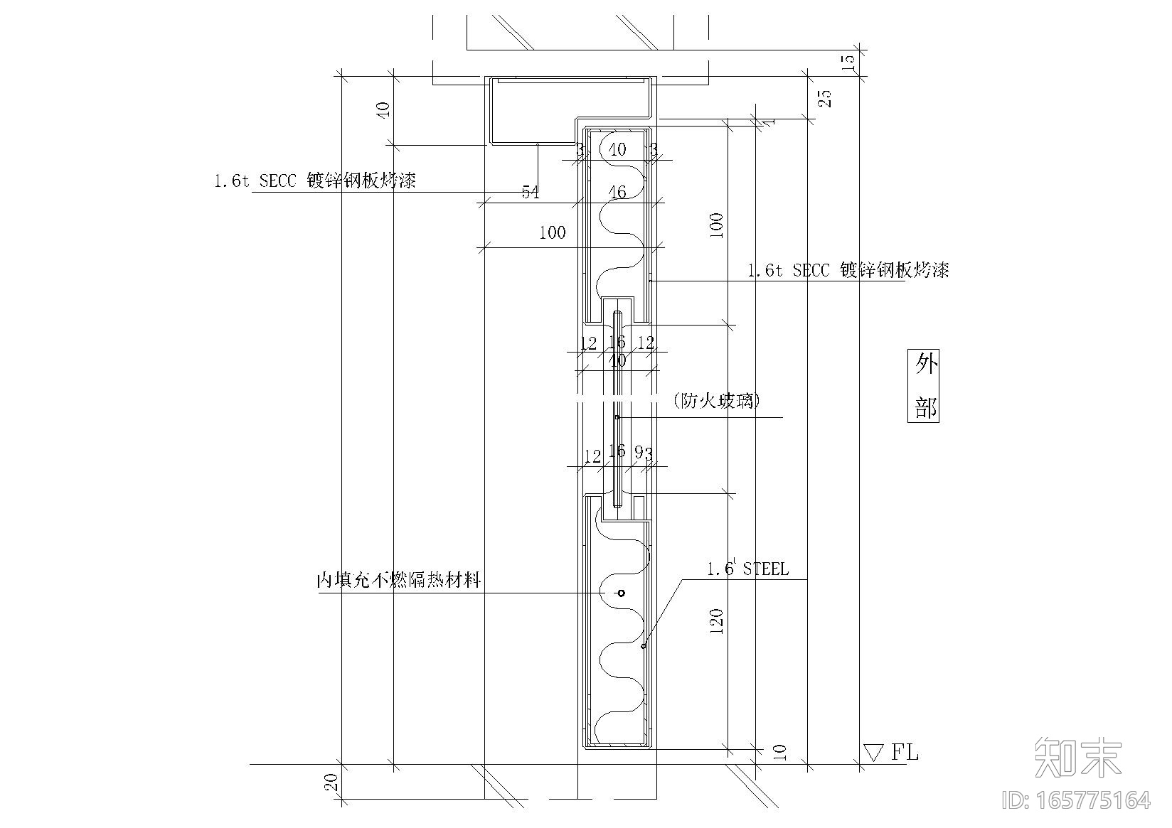 金属门cad施工图下载【ID:165775164】