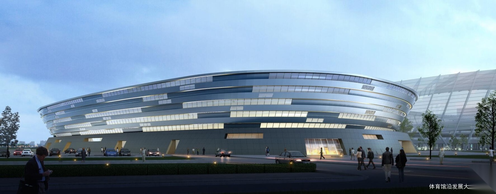 [江苏]某运河文化城运河国际会议中心体育中心建筑方案...施工图下载【ID:151603111】