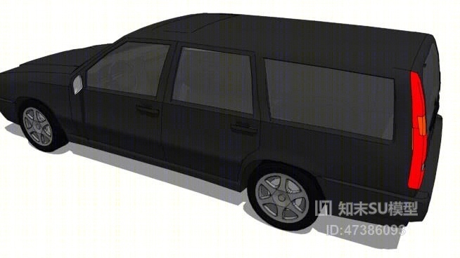 面包车SU模型下载【ID:417909179】