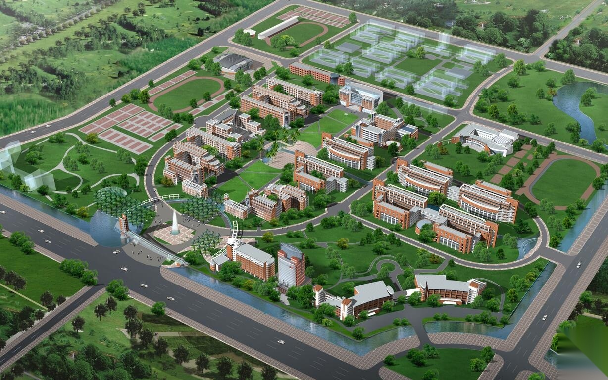 杭州某工业学院建筑方案设计-完全版施工图下载【ID:151546109】