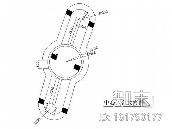 [湖南]时尚现代风格音乐酒吧室内装修施工图cad施工图下载【ID:161790177】