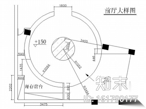 [湖南]时尚现代风格音乐酒吧室内装修施工图cad施工图下载【ID:161790177】