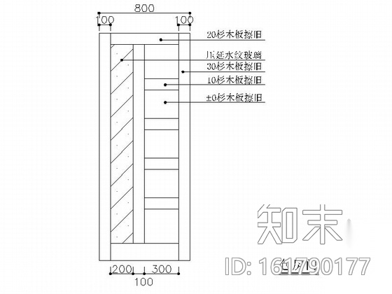 [湖南]时尚现代风格音乐酒吧室内装修施工图cad施工图下载【ID:161790177】